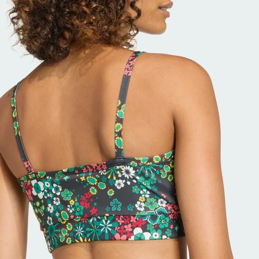Бралетт модели Originals X Liberty London, бренд adidas, Черный — фото 4