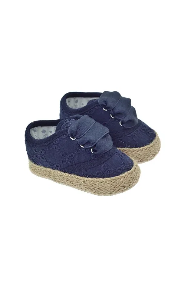 Детские ботинки для девочек на шнуровке Freesure, Navy Blue