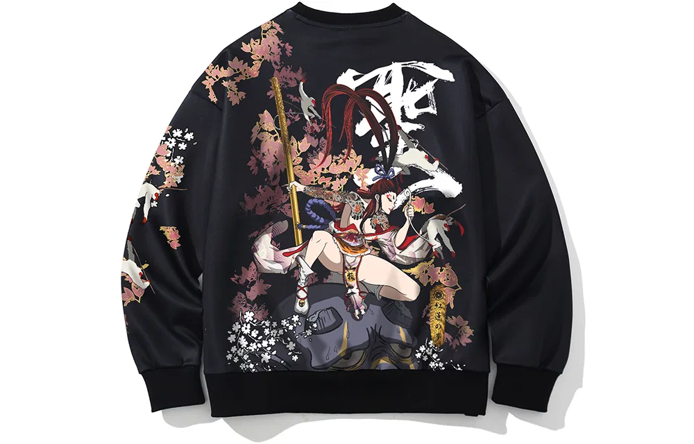Свитшот детский с круглым вырезом и свободным кроем Sweatshirts Unisex Crew Neck Moderate Regular SANSYAS