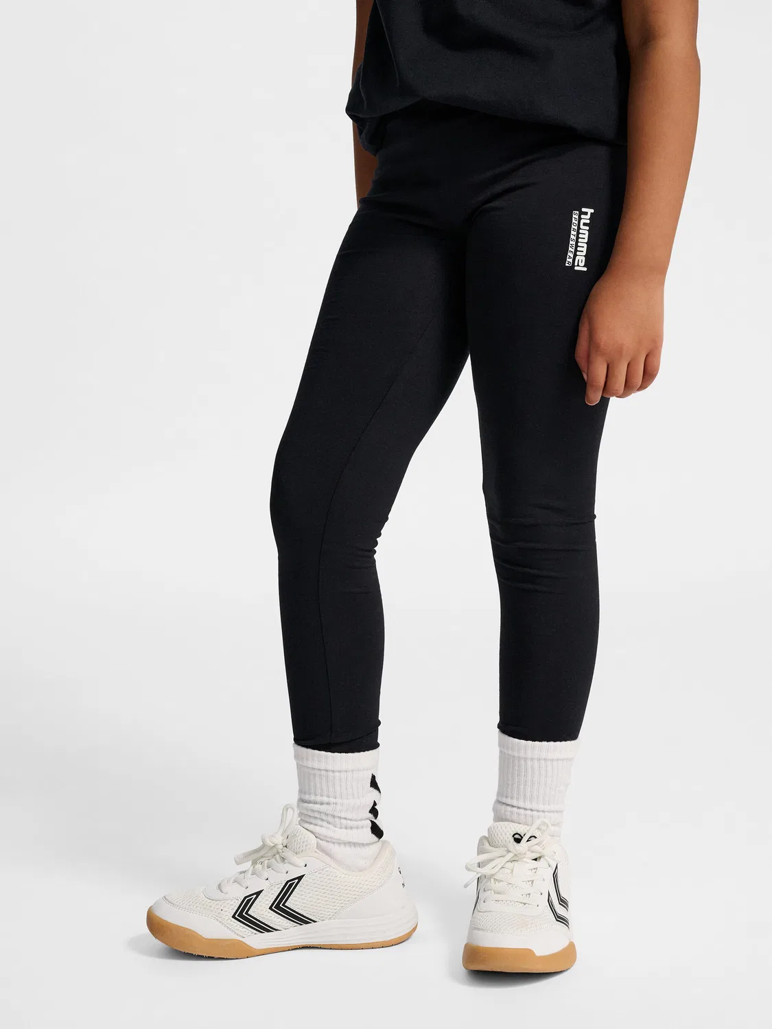 Детские леггинсы с регулируемой талией Hmljr Base Multisport Hummel, Schwarz