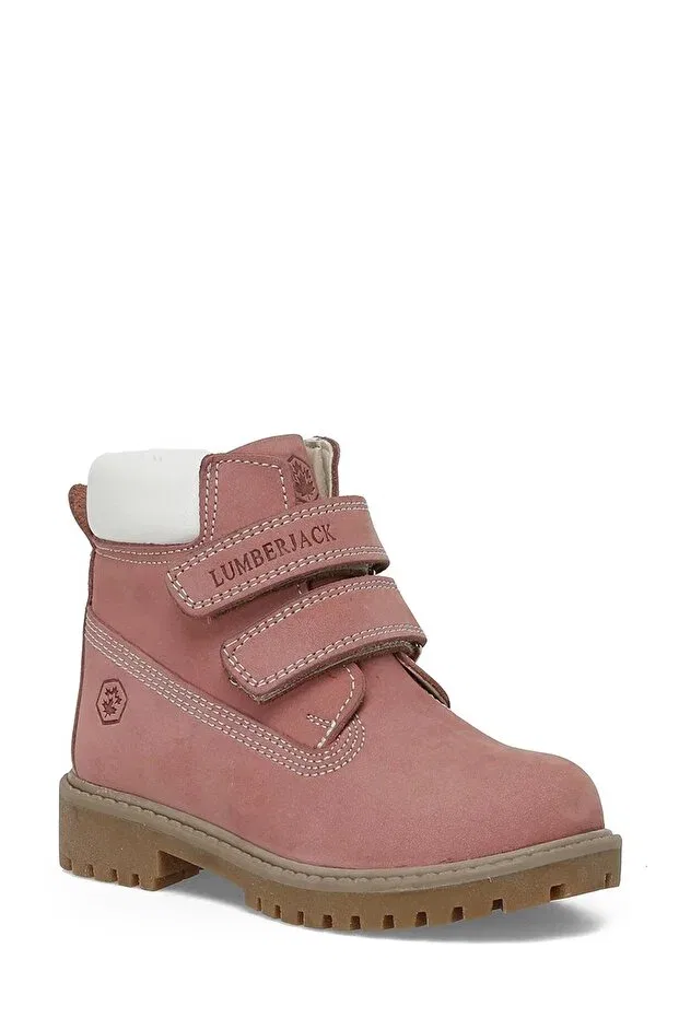 Детские ботинки для девочек с принтом River worker girl's boots Lumberjack, Pink