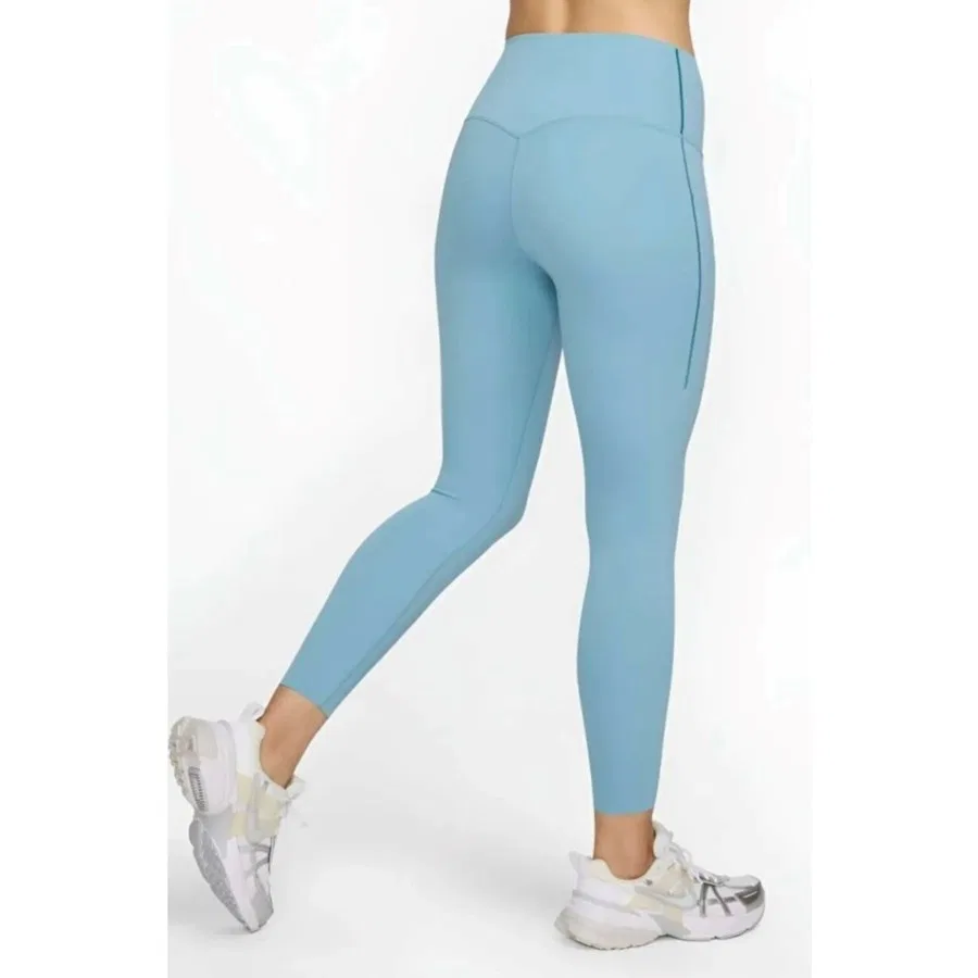 Спортивные леггинсы Dri-FIT Universa Nike, Синий — фото 3