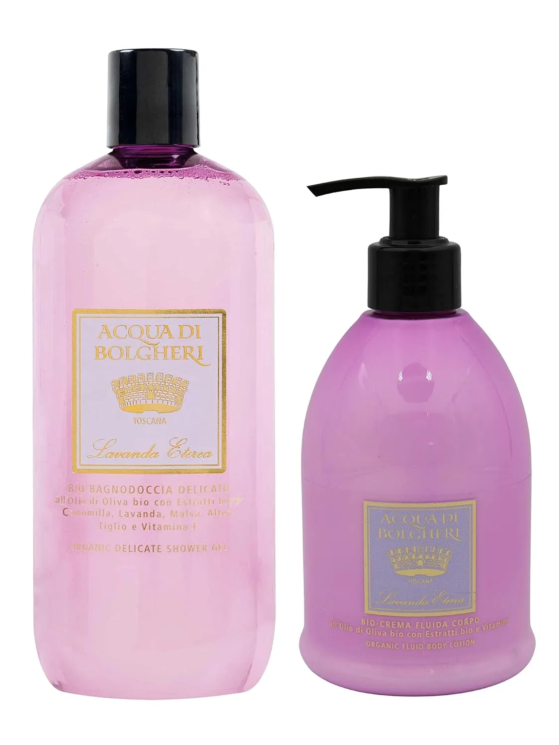 Гель для душа Dr.Taffi Acqua di Bolgheri Lavender, набор 2 шт, 800 мл, Лаванда