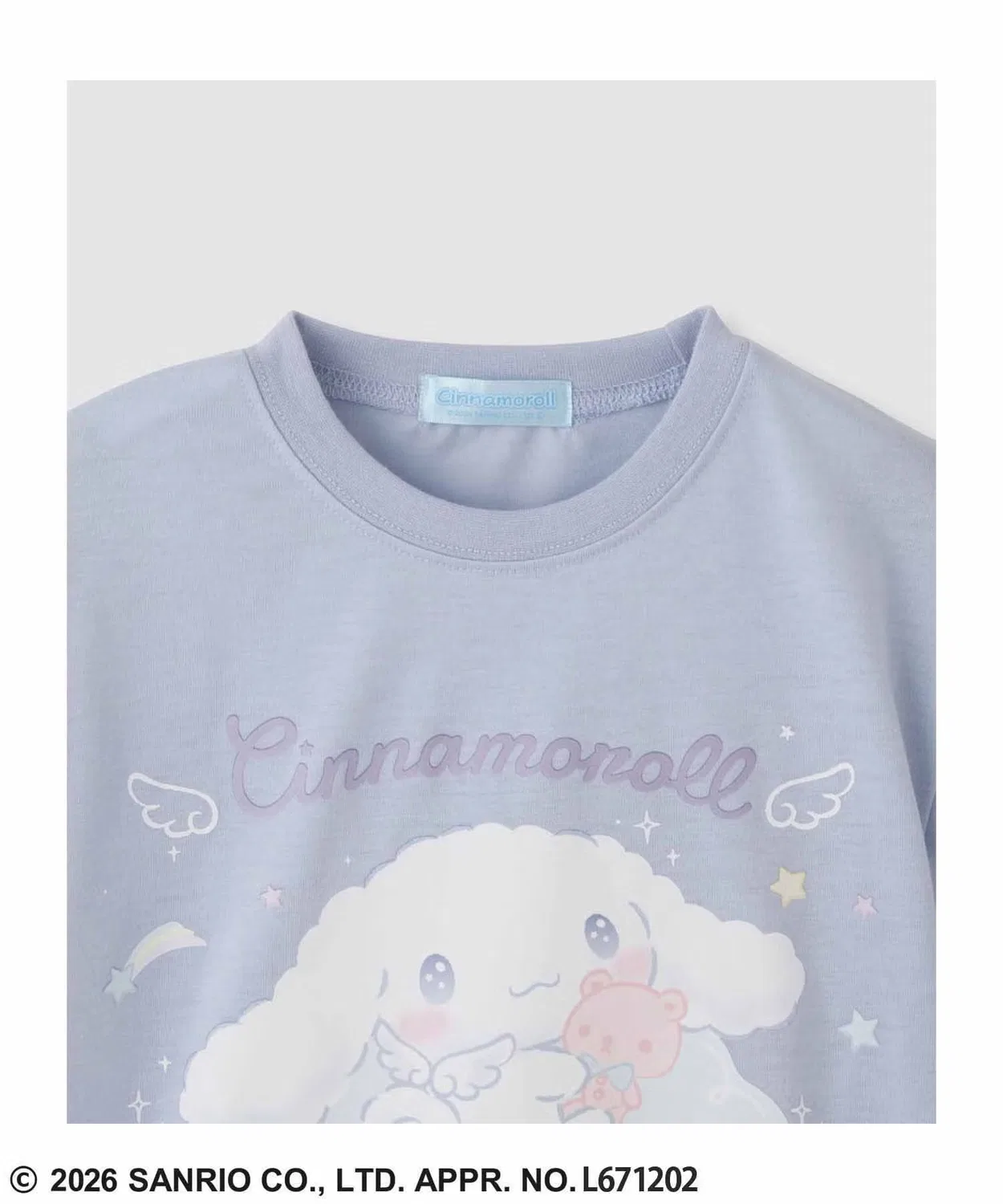 Детская футболка с принтом Sanrio Sanrio, Sax Blue — фото 3