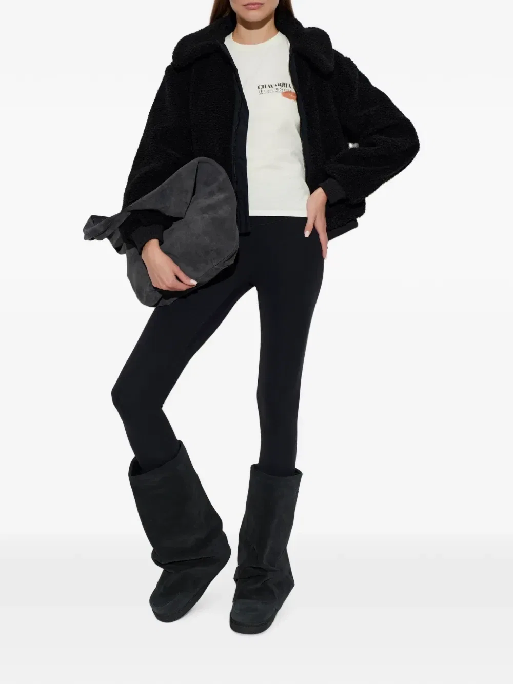 Куртка Willa из флиса Canada Goose, черный — фото 2