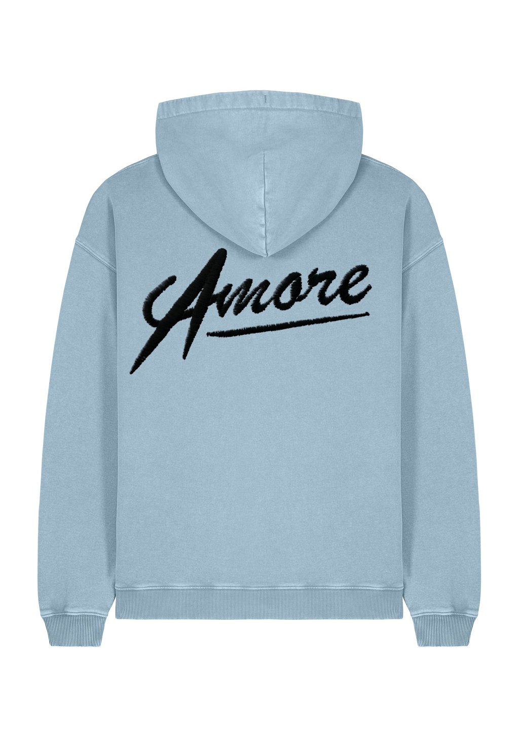 

Толстовка AMORE BACK EMBROIDERY VINTAGE - Hoodie Mira Paris, светло-голубой