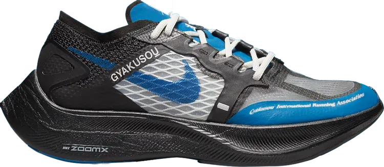

Кроссовки Nike Gyakusuo x ZoomX Vaporfly NEXT% 'Blue Black', синий