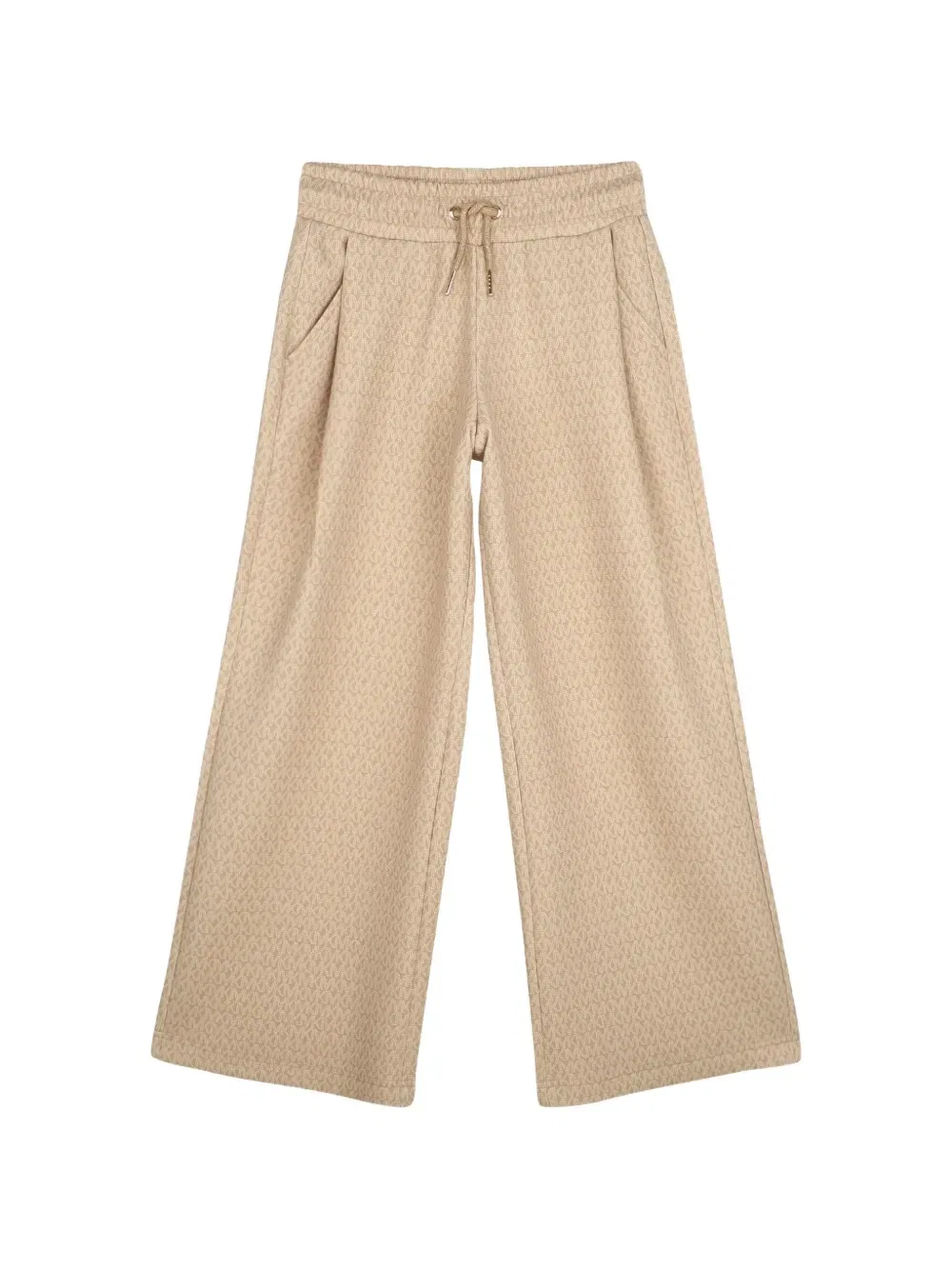 Спортивные брюки с монограммой Michael Kors Kids, бежевый
