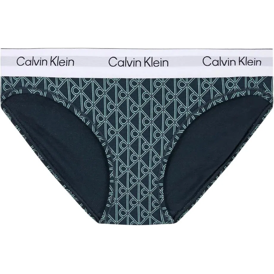 Женские трусы-слипы с моделью Calvin Klein, Темно-синий