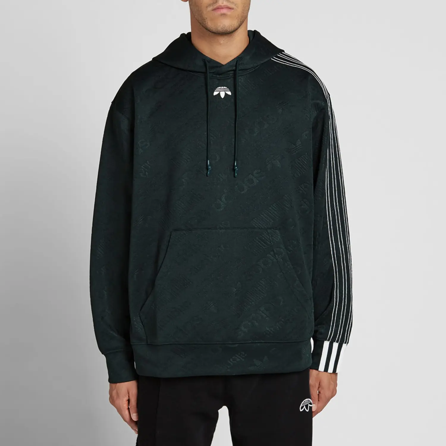 Alexander Wang Co-brand Sweatshirt Men Green Adidas Originals, зеленый — фото 3