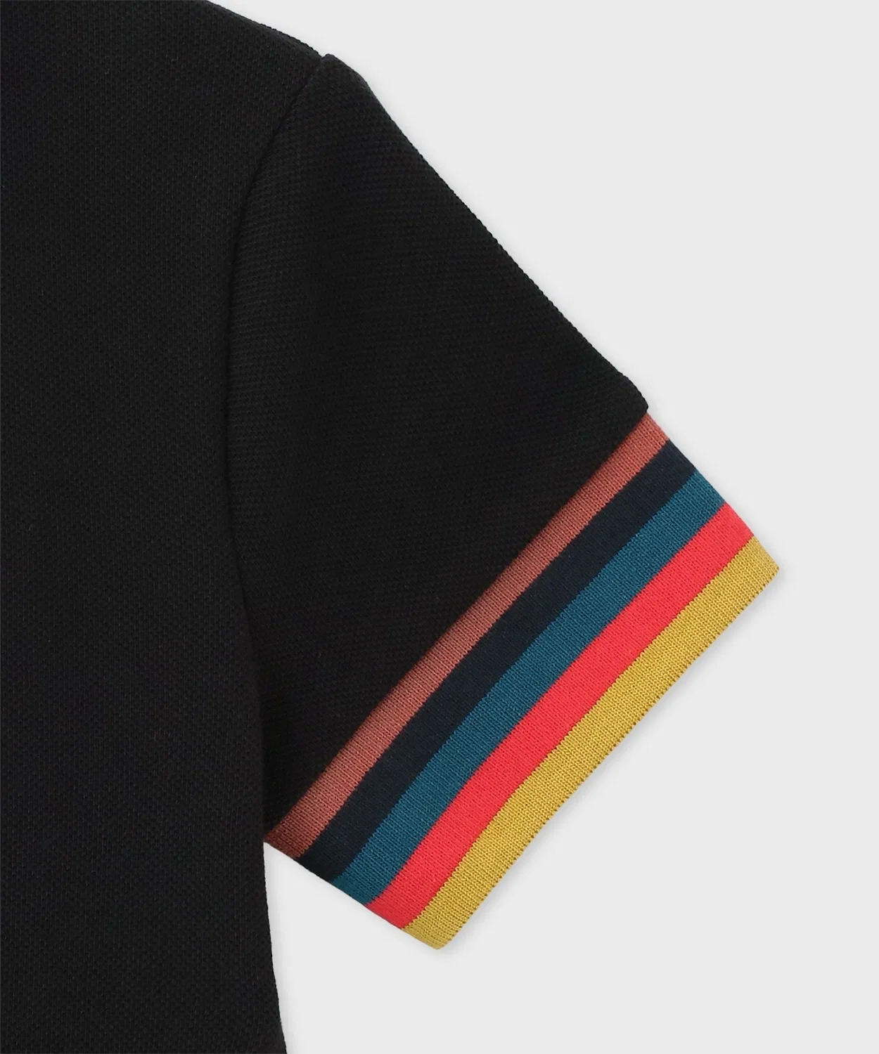 Детское платье-поло для девочек с принтом Зебра Paul Smith JUNIOR, Black — фото 3