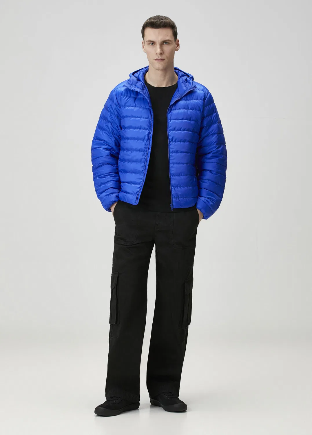 Пуховик Canada Goose Stratus, blue — фото 2