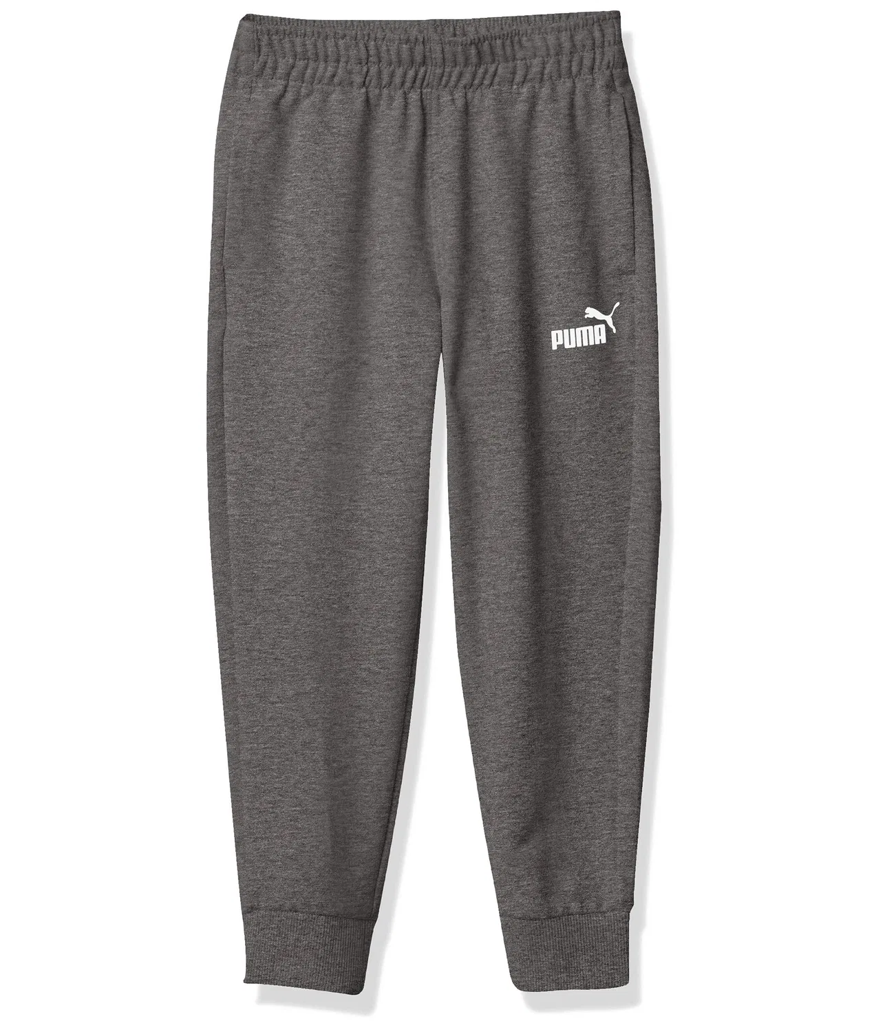 Детские спортивные брюки с логотипом Core Logo Puma, Charcoal Heather