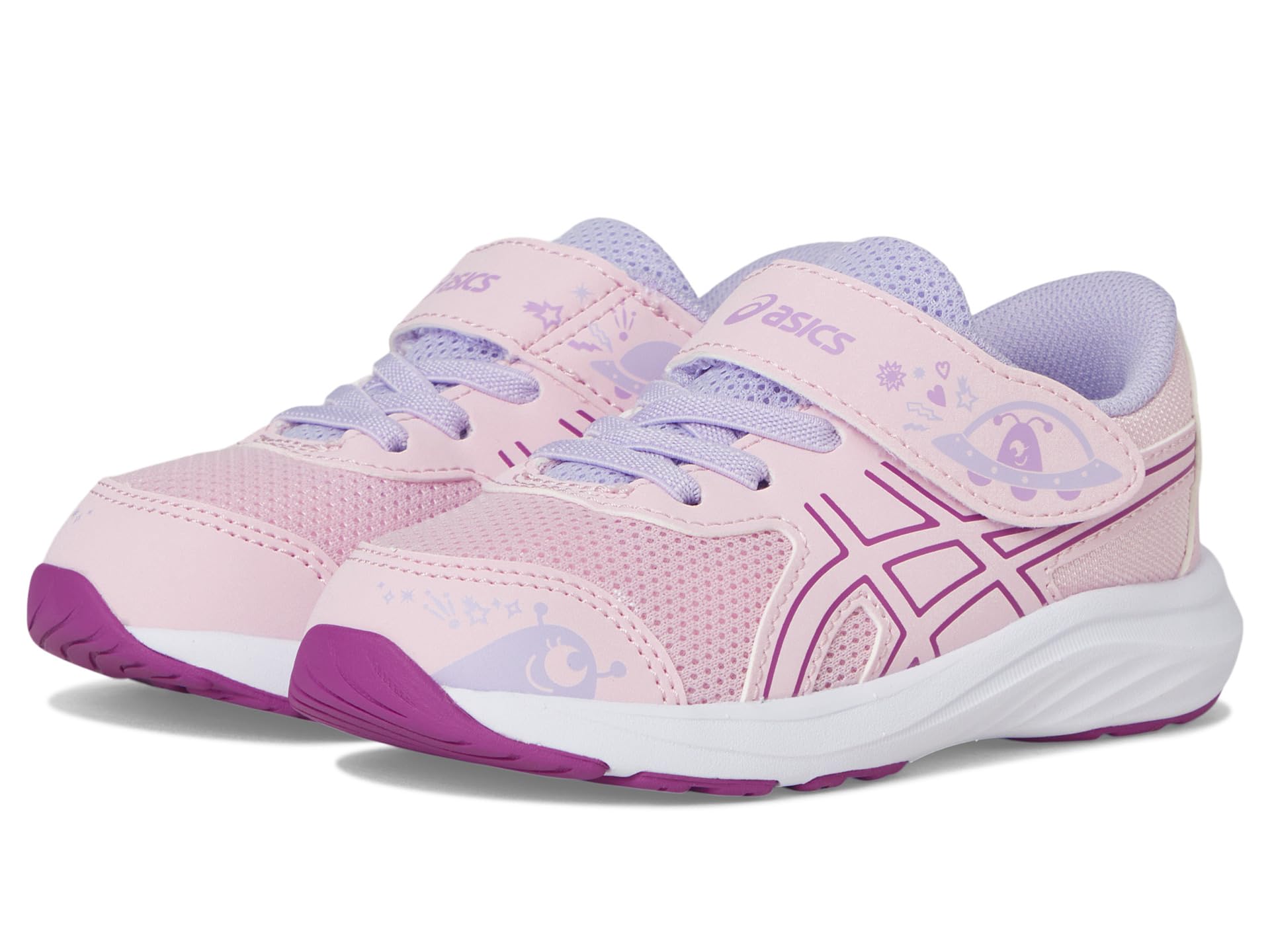 

Кроссовки ASICS Kids Contend 9 TS School Yard, цвет Cotton Candy/Bold Magenta