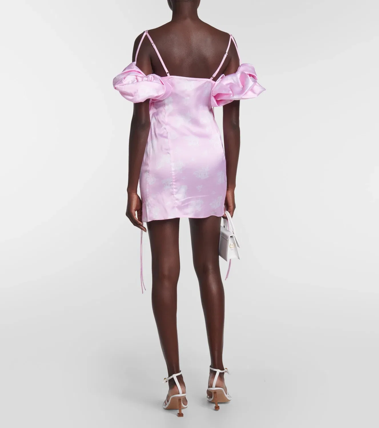 Пляжное платье с принтом La Chouchou Jacquemus, розовый — фото 3