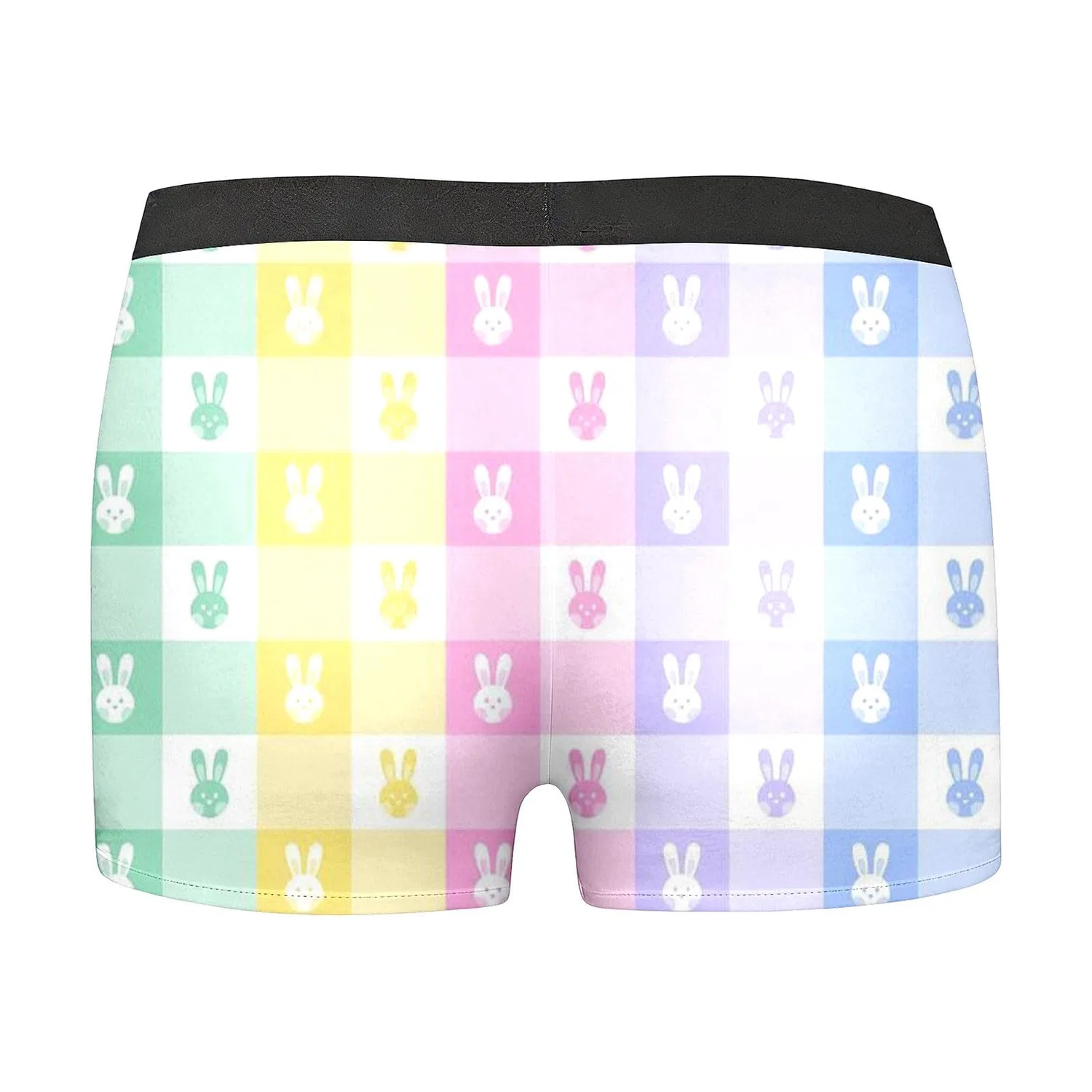 Мужские термобрюки с принтом Easter Printed Briefs, White-m — фото 3