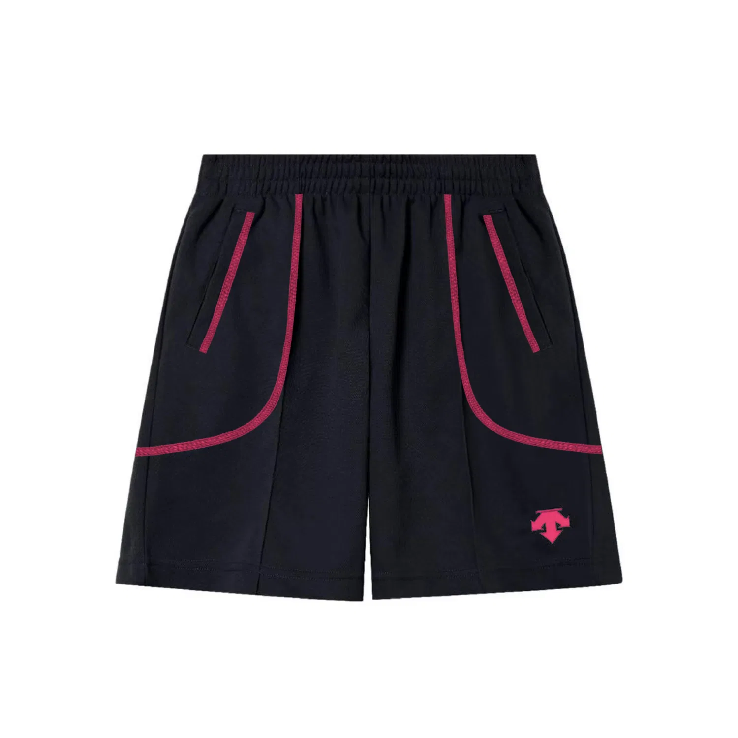 Детские шорты с принтом DESCENTE, Black
