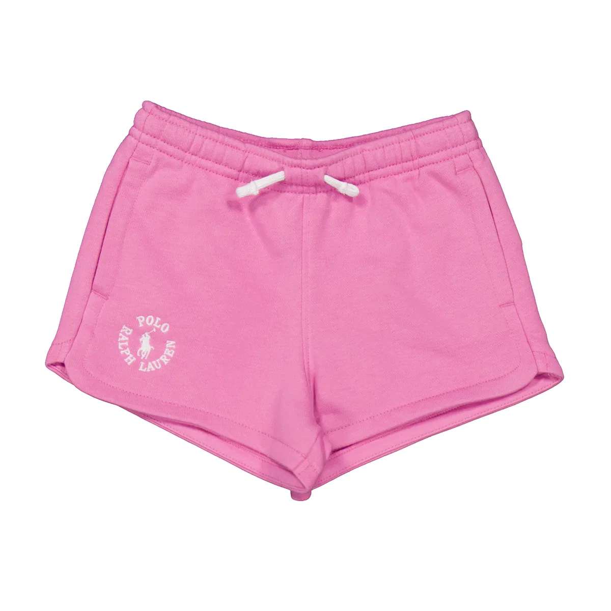 Шорты хлопковые с вышитым логотипом Iconic Pony Polo Ralph Lauren, Laguna Pink