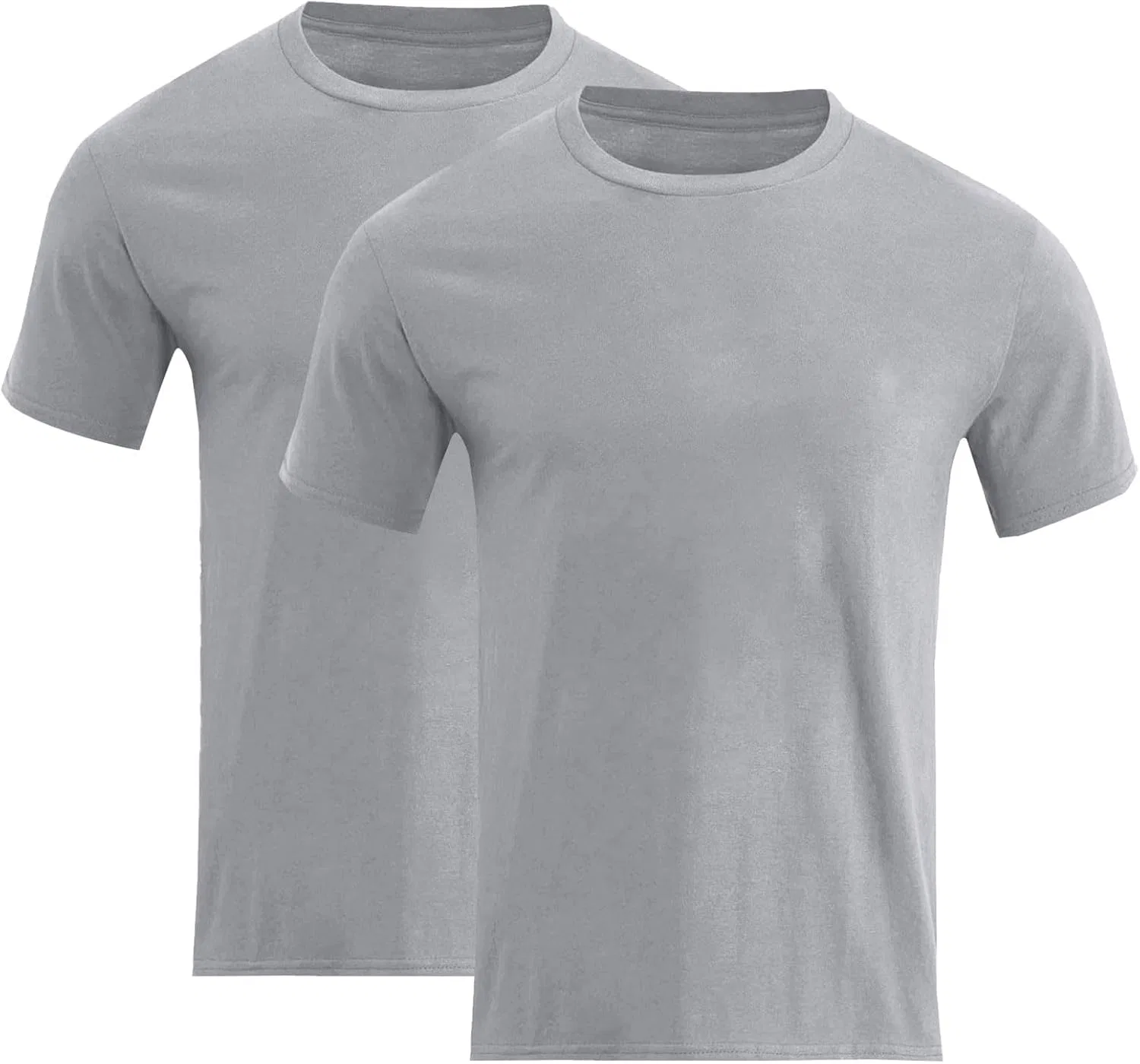 Мужская футболка с круглым вырезом 2 Pack, Grey — фото 2