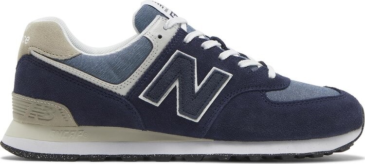 

Кроссовки New Balance 574, темно-синий/светло-бежевый
