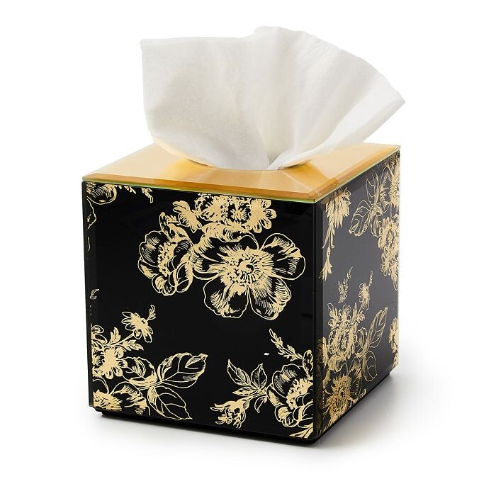 

Обложка коробки для салфеток Mackenzie-Childs Twilight Toile Boutique, мультиколор