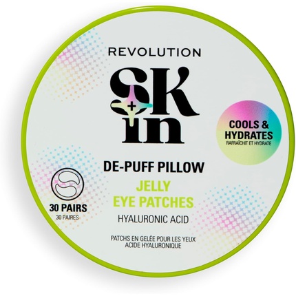 

Гидрогелевые патчи для глаз Revolution Skin De-Puff Pillow с гиалуроновой кислотой Revolution Beauty