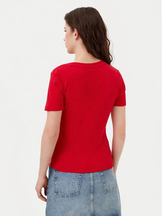 Футболка slim fit New Cody Tommy Hilfiger, красный — фото 3