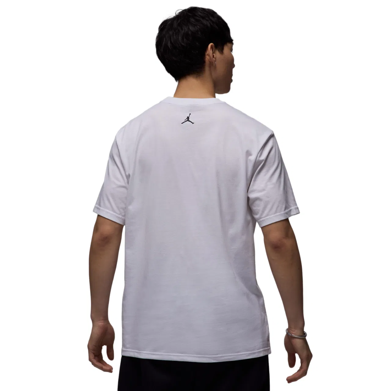 Футболка мужская Dri-FIT Sport Graphic Jordan, белый/черный — фото 2
