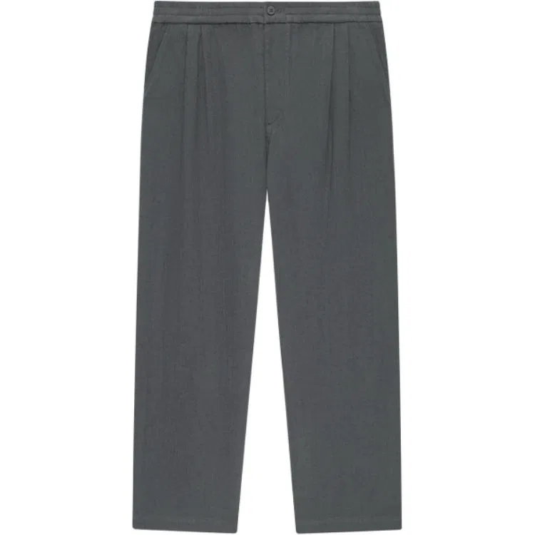 Детские утепленные зауженные брюки Nice Rice, Mud Gray
