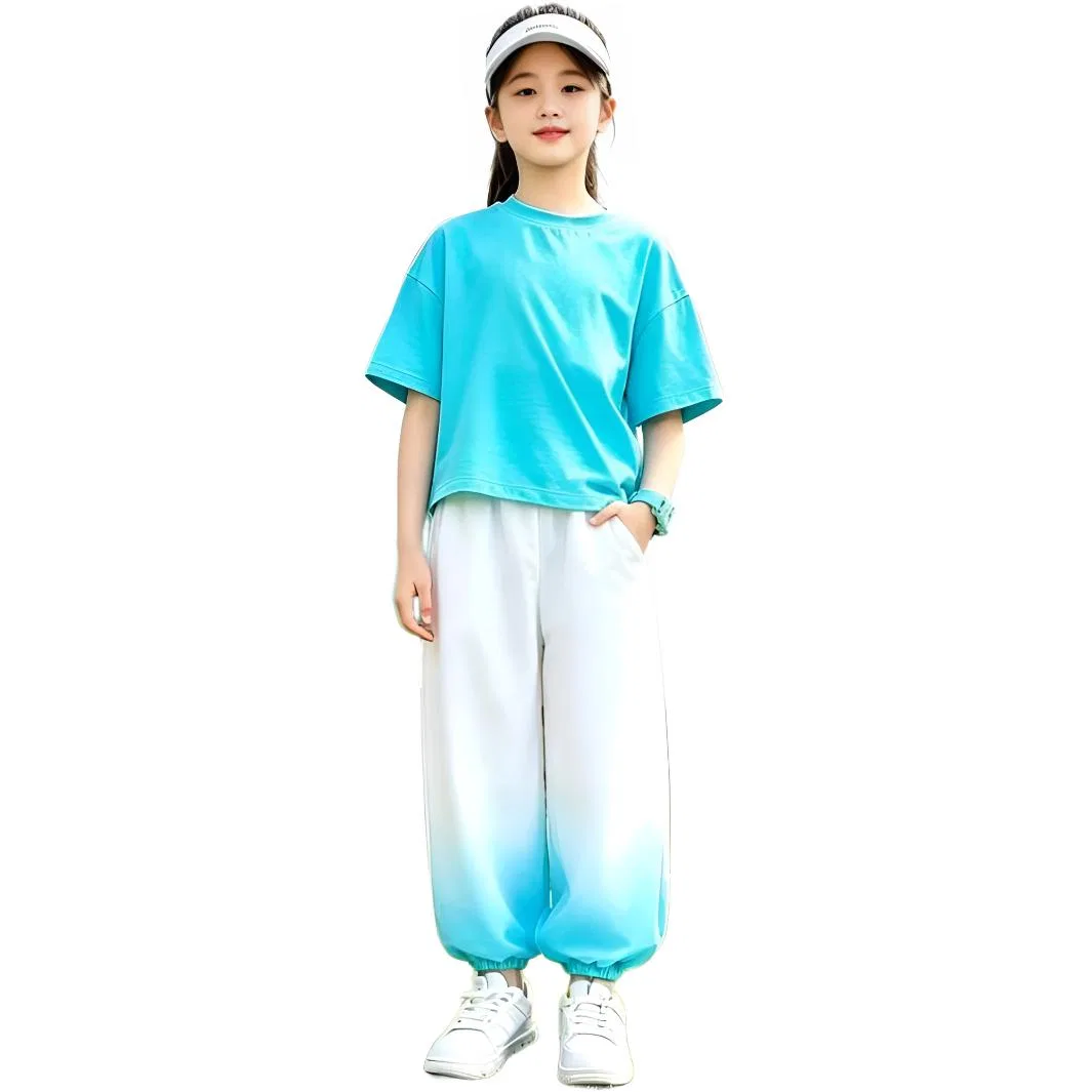Детский спортивный комплект с принтом MADALLO, Blue Two-Piece Set