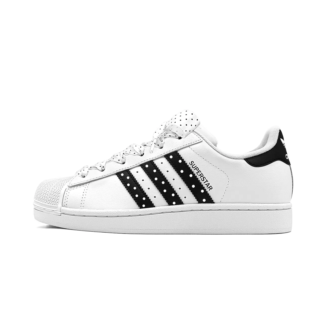 Детские кроссовки для скейтбординга с низким профилем Superstar 2 Adidas Originals, Black White — фото 3