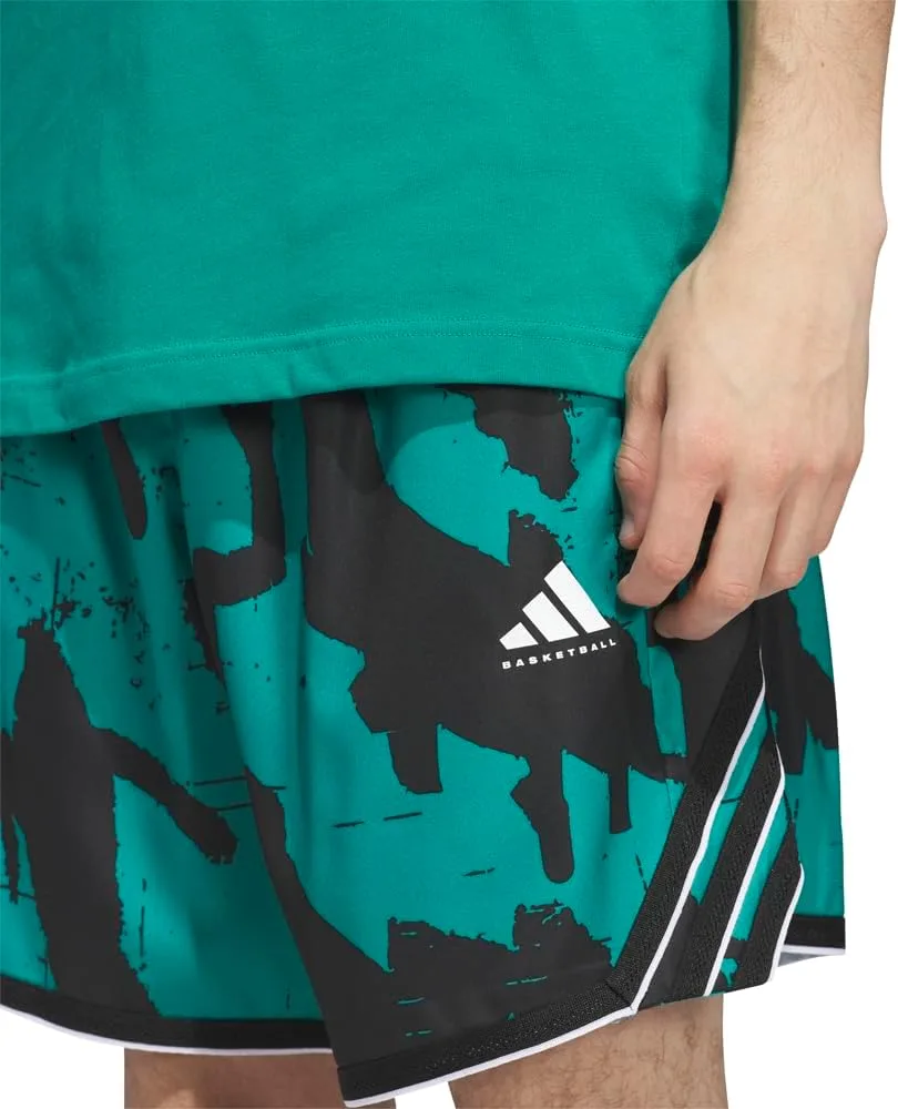 adidas мужские шорты casual green — фото 4