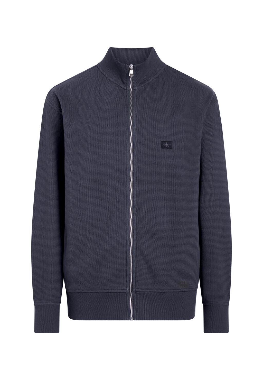 

Кардиган LABEL WAFFLE ZIP THROUGH Calvin Klein Jeans, темно-серый