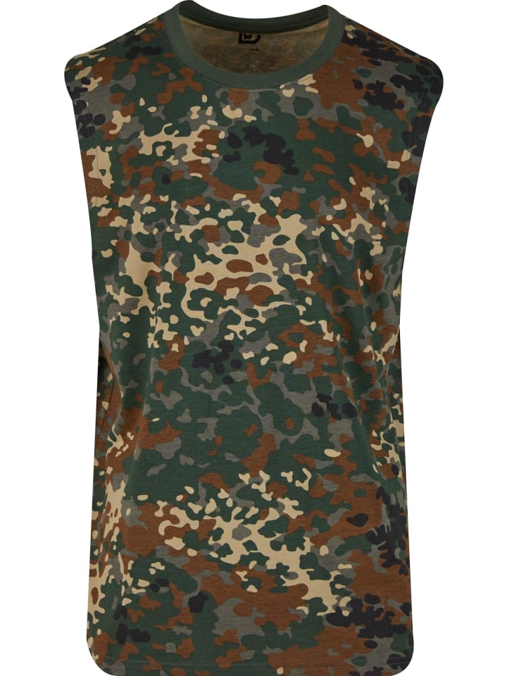 

Футболка Brandit, цвет flecktarn