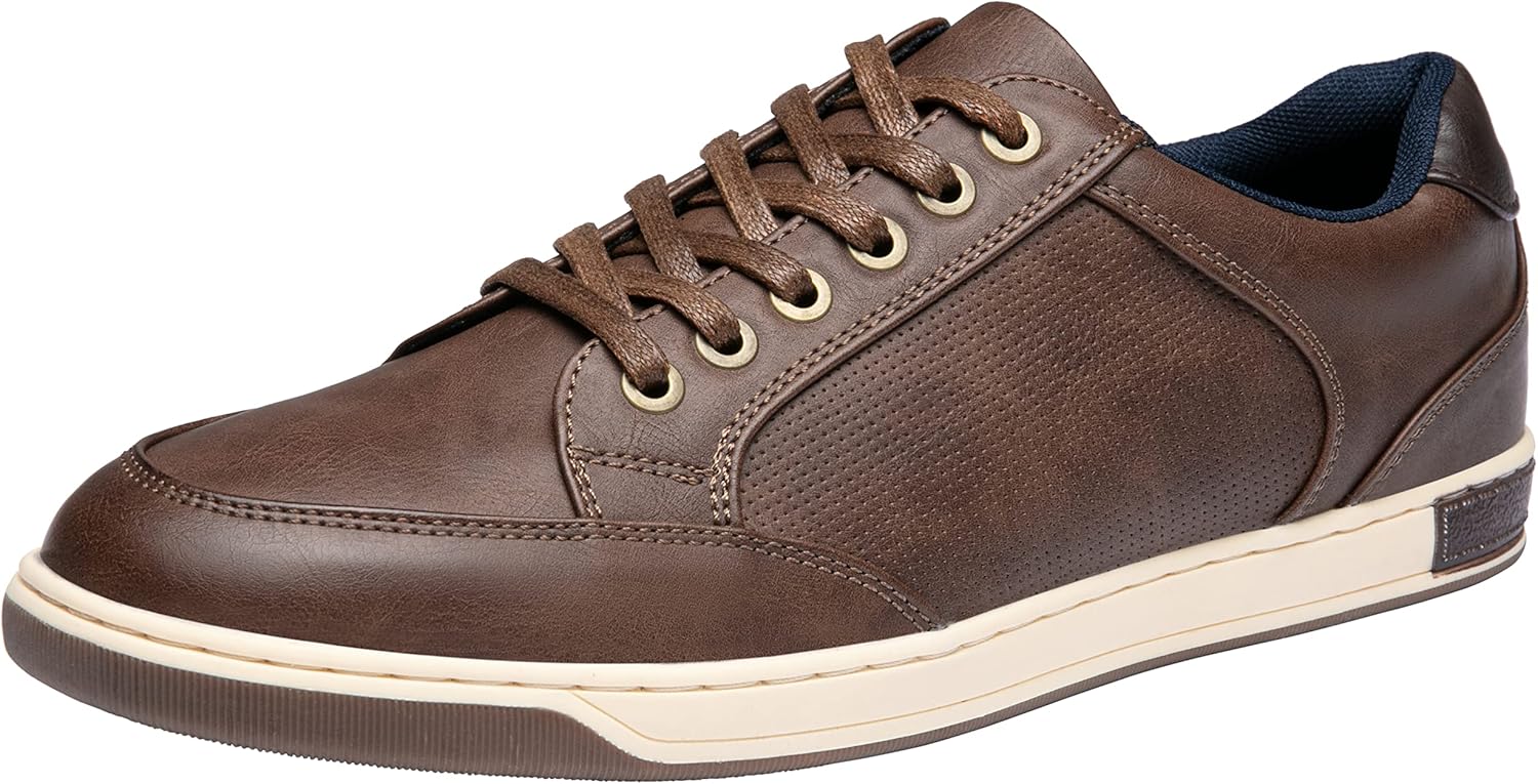 

Мужские модные кроссовки Jousen, ретро, простые повседневные туфли для мужчин, коричневый