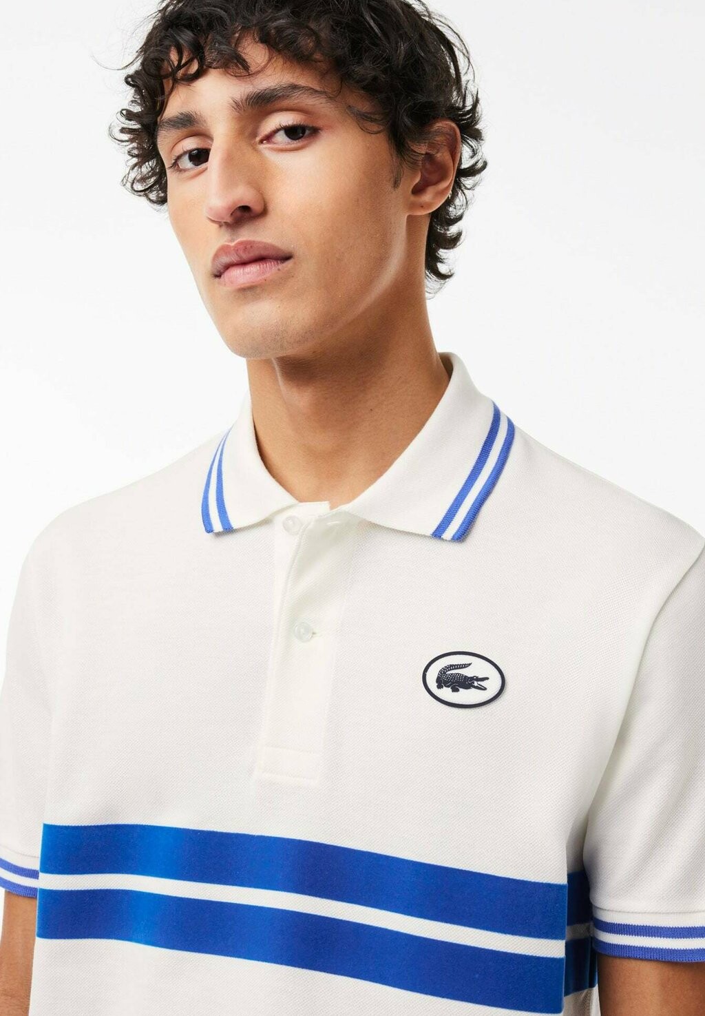 

Поло HOMME Lacoste, белый