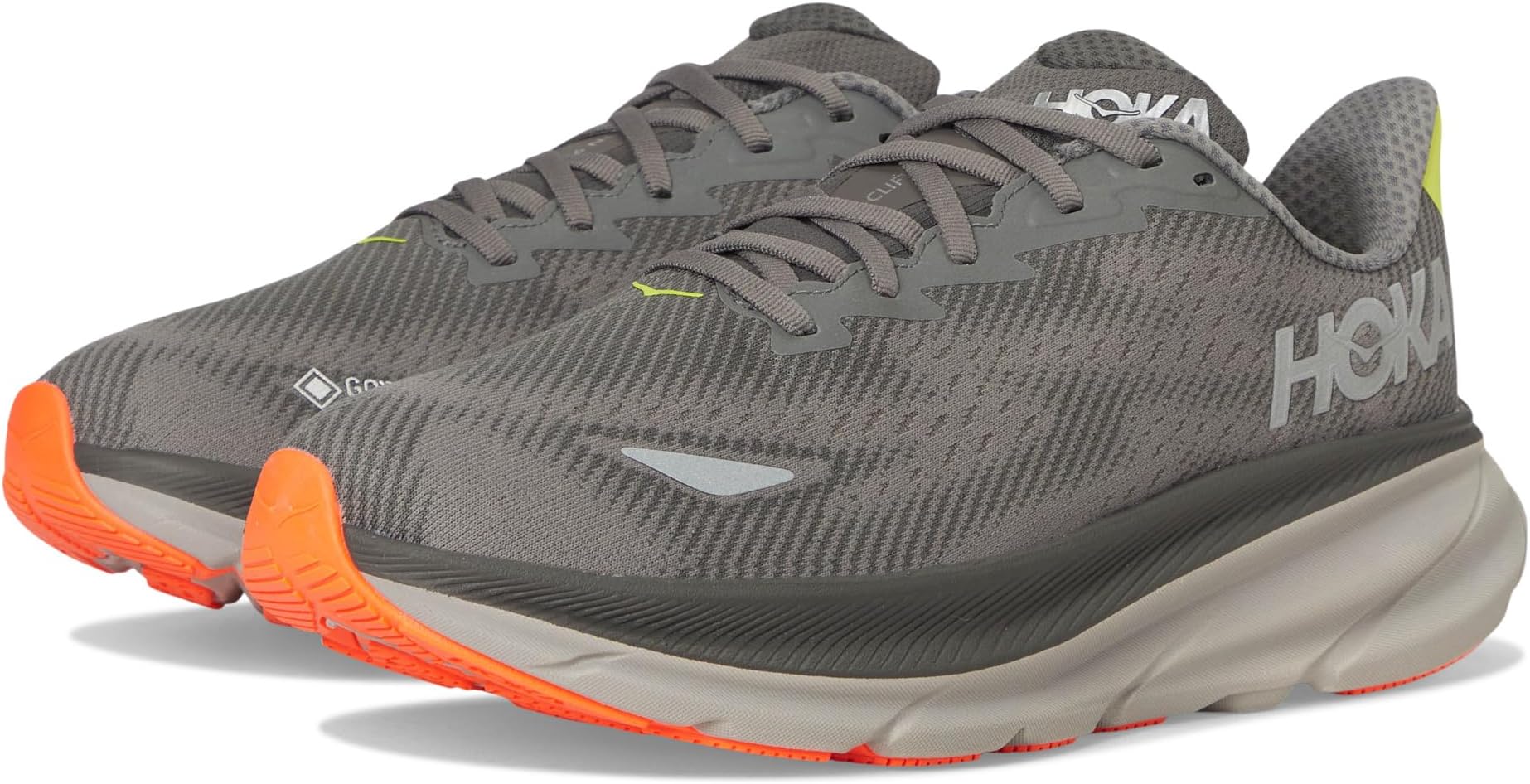 

Кроссовки Hoka Clifton 9 GTX, цвет Asphalt Grey/Gravel