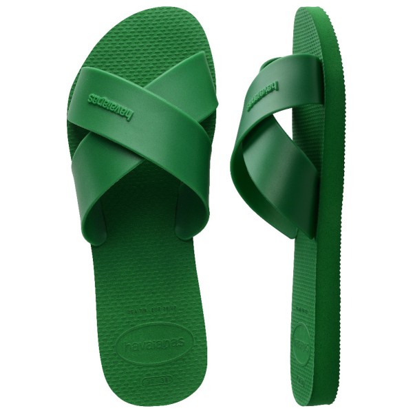 Женские аквамариновые сандалии Havaianas, оранжевый — фото 4