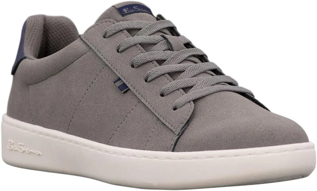 Кроссовки Ben Sherman Herren Hampton Classic, Anthracite Navy Whisper White — фото 3