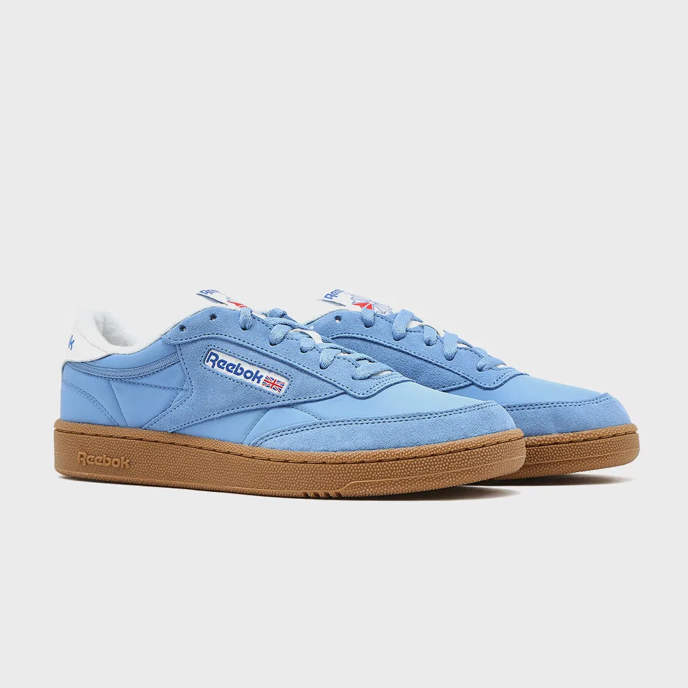 Мужские синие низкие кеды Club C 85 Nylon от Reebok — фото 2