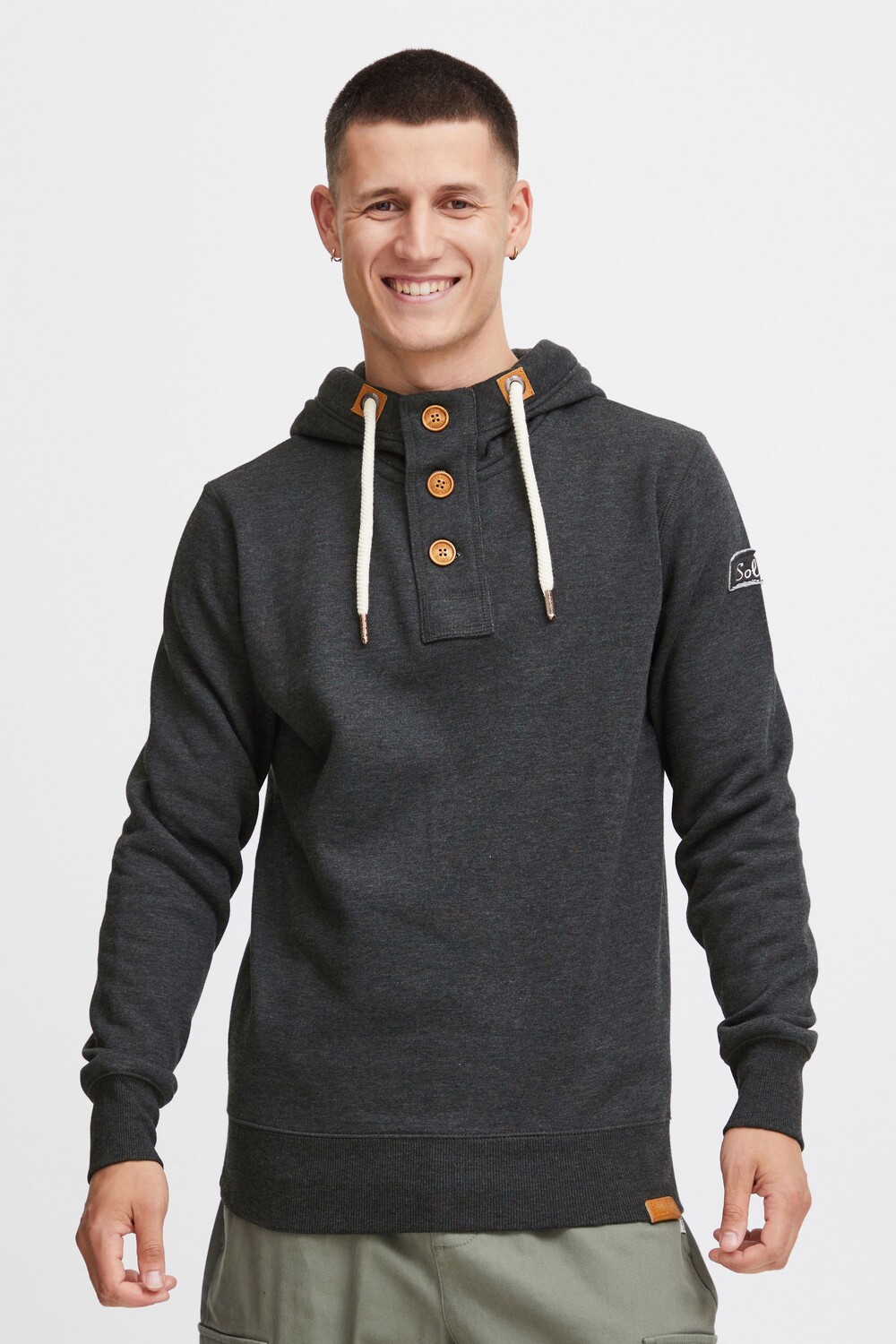

Толстовка !SOLID Hoodie, серый