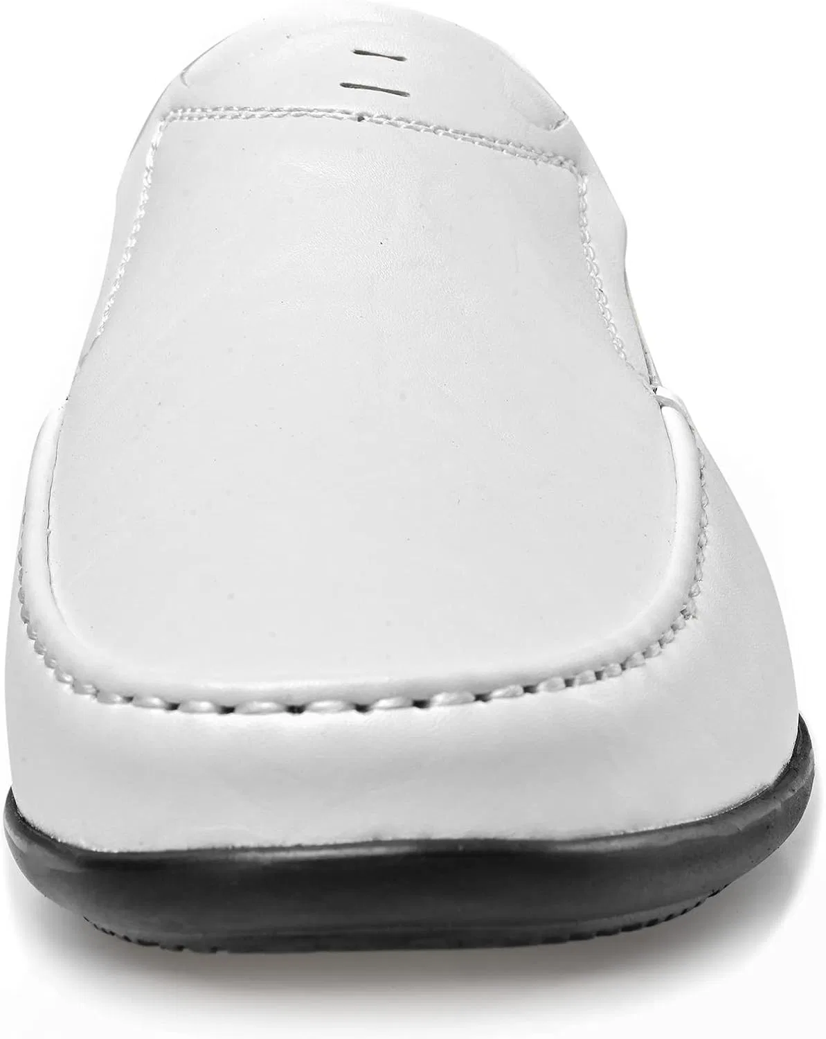 Лоферы кожаные Premium Men's Casual Loafers, белый Zentavi — фото 3
