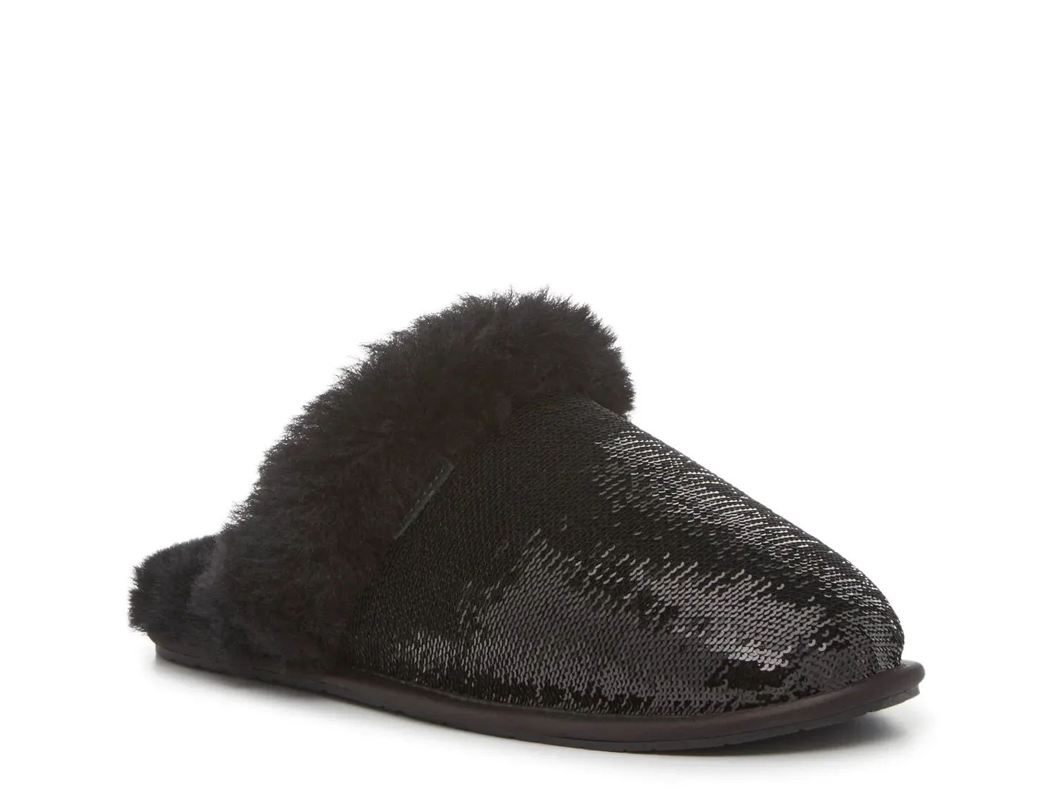 Тапочки UGG Scuffette II Mirror Ball, черные