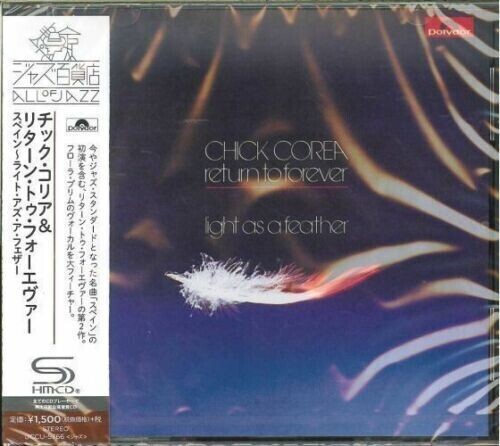 

CD диск Corea, Chick: Light As A Feather (SHM-CD)