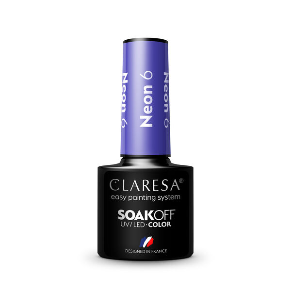

Гибридный лак для ногтей 6,5 г Claresa Nails Neon