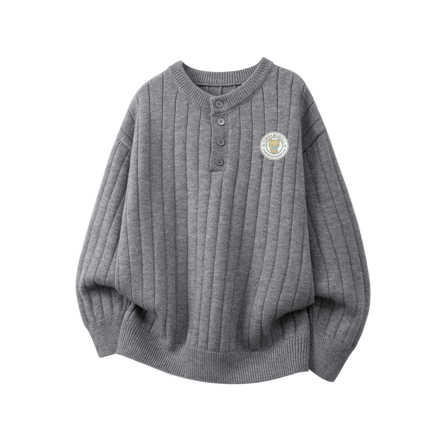 

Свитер Cinnamoroll унисекс Sanrio, темно-серый