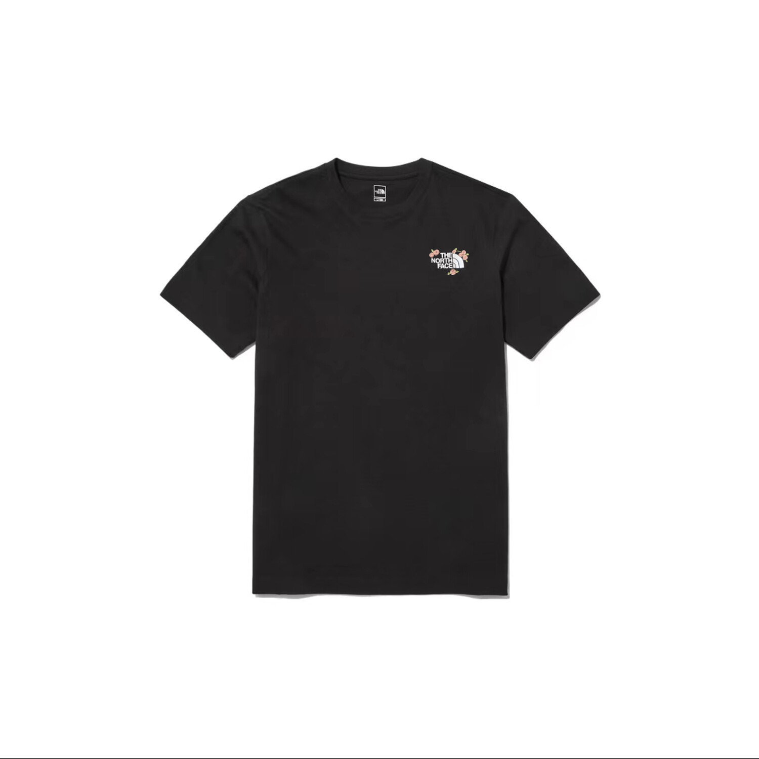 

Футболка унисекс черная The North Face, черный