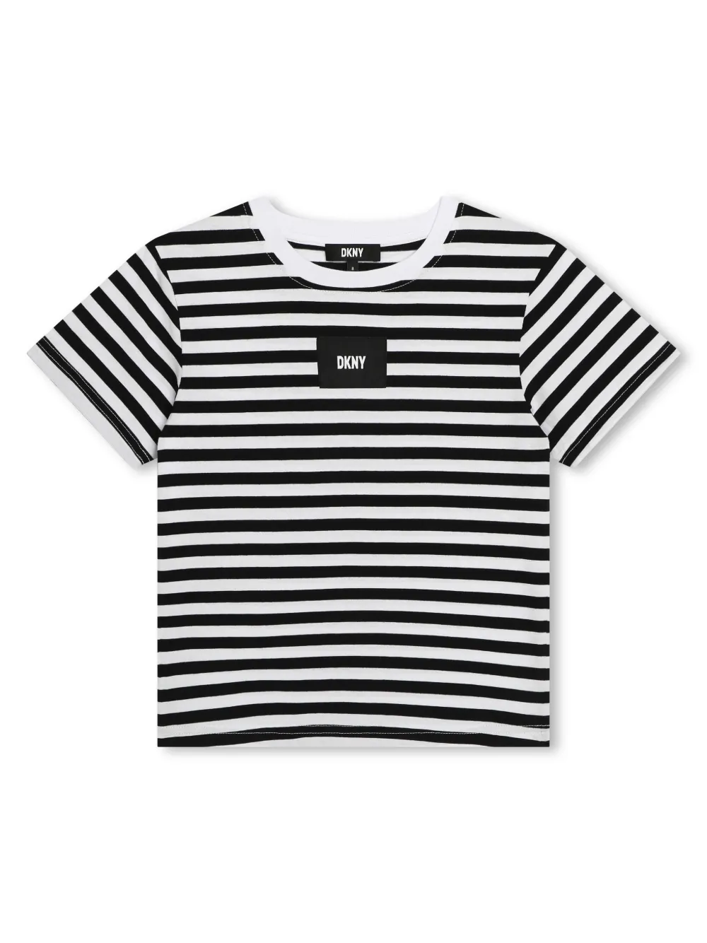 

Футболка в полоску Dkny Kids, белый
