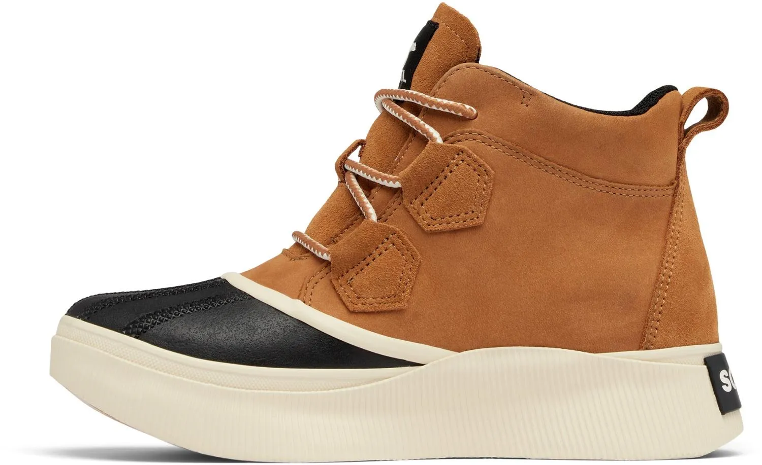 Ботинки женские Sorel Out N About IV Classic водонепроницаемые на толстой подошве, коричнево-черный — фото 2