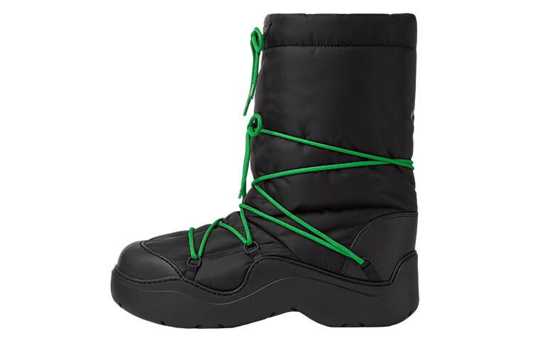 

Ботинки женские Puddle Ankle Boots черные Bottega Veneta